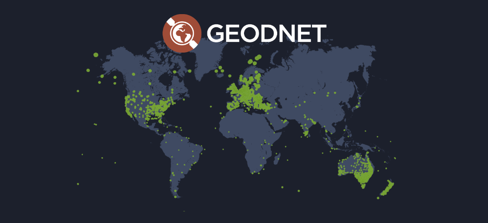 GEODNET Netzwerk Network