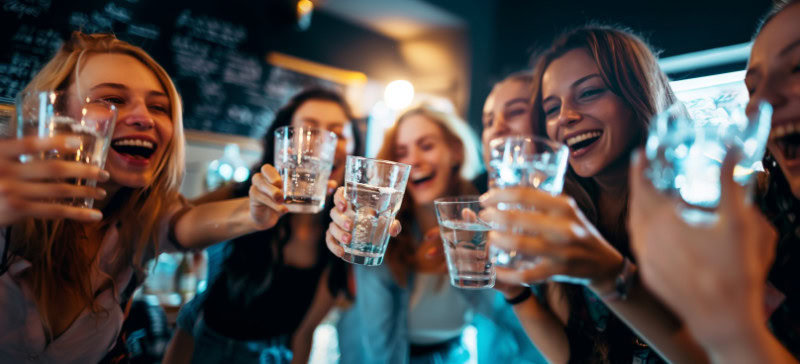 JUbelnde Kunden Emino Wasserfilter