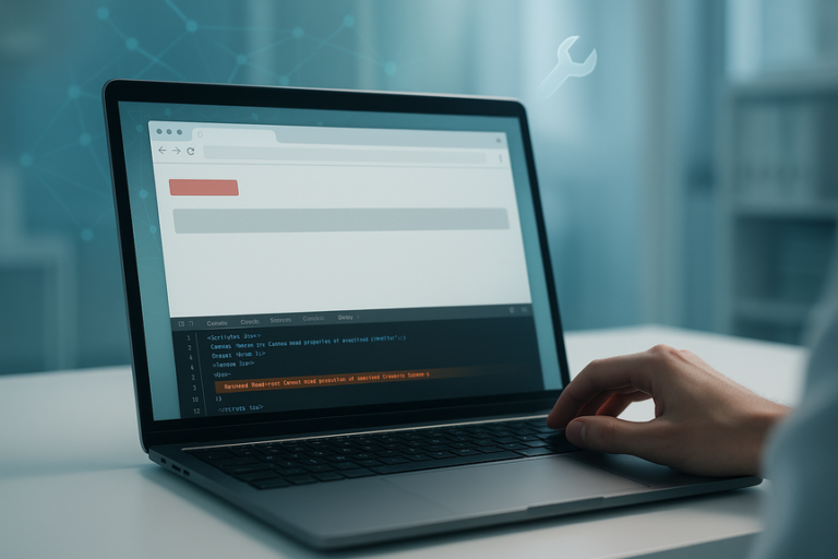 How to fix client-side application error in 5 minutes - Ki Ecke